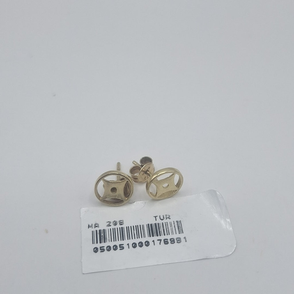 BROQUELES ORO 10K 1 (NUEVO)