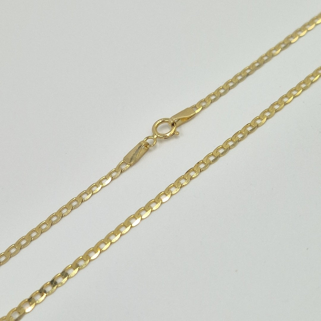 CADENAS BARBADA AMARILLA ORO 10K 3.2 (NUEVO)