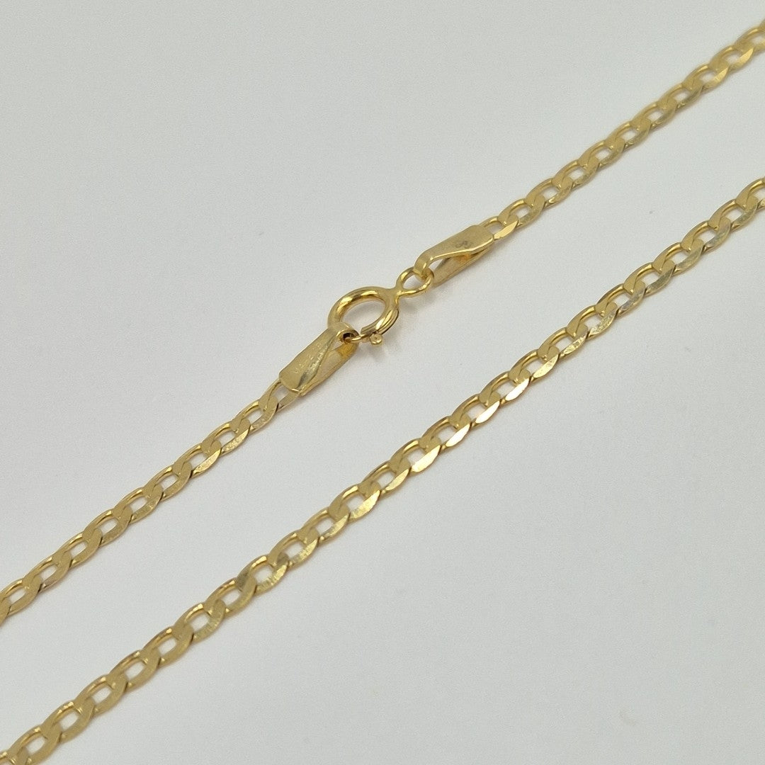 CADENAS BARBADA AMARILLA ORO 10K 3.2 (NUEVO)