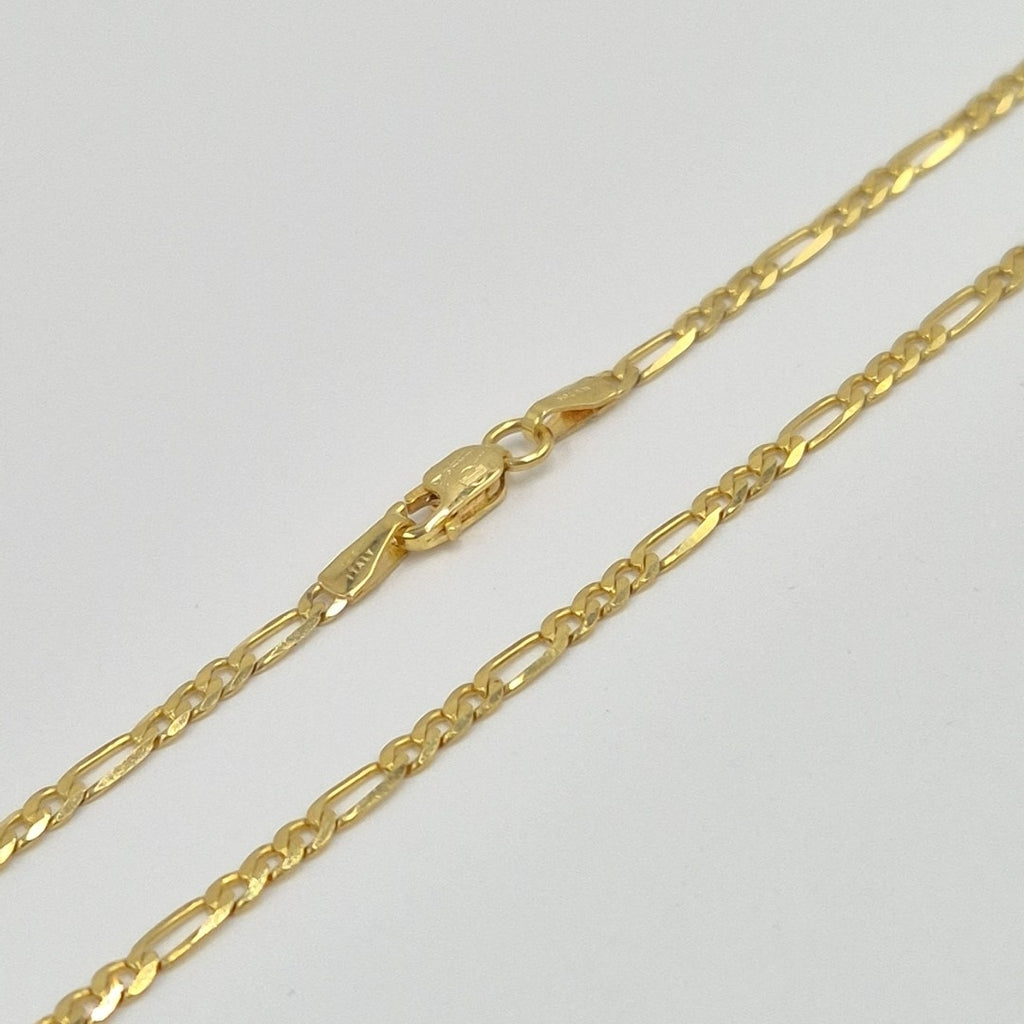 CADENAS CARTIER 3 1 AMARILLA ORO 14K 4.7 (NUEVO)