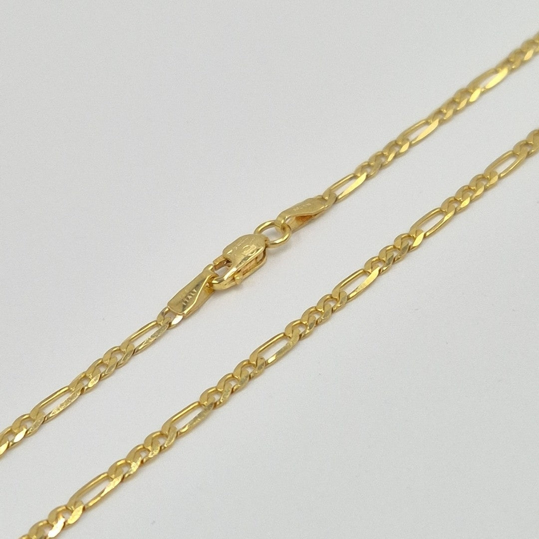 CADENAS CARTIER 3 1 AMARILLA ORO 14K 4.7 (NUEVO)