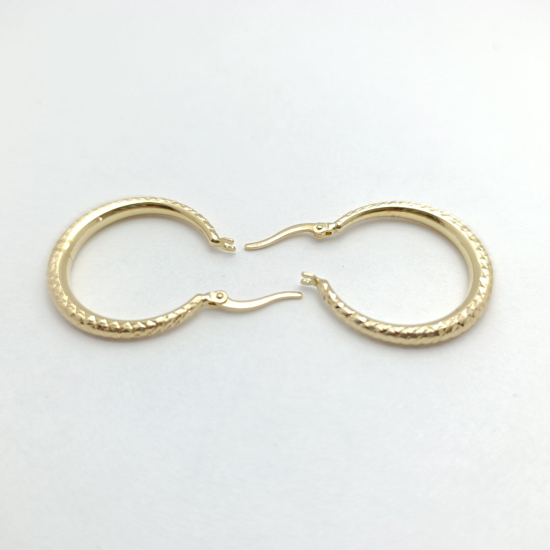 ARRACADAS ORO 14K 2.4 (NUEVO)