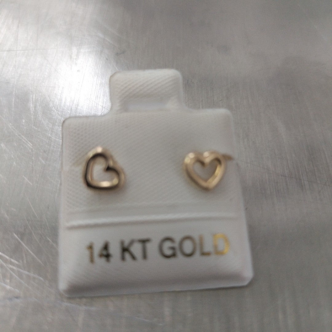 BROQUELES ORO 14K 1 (NUEVO)