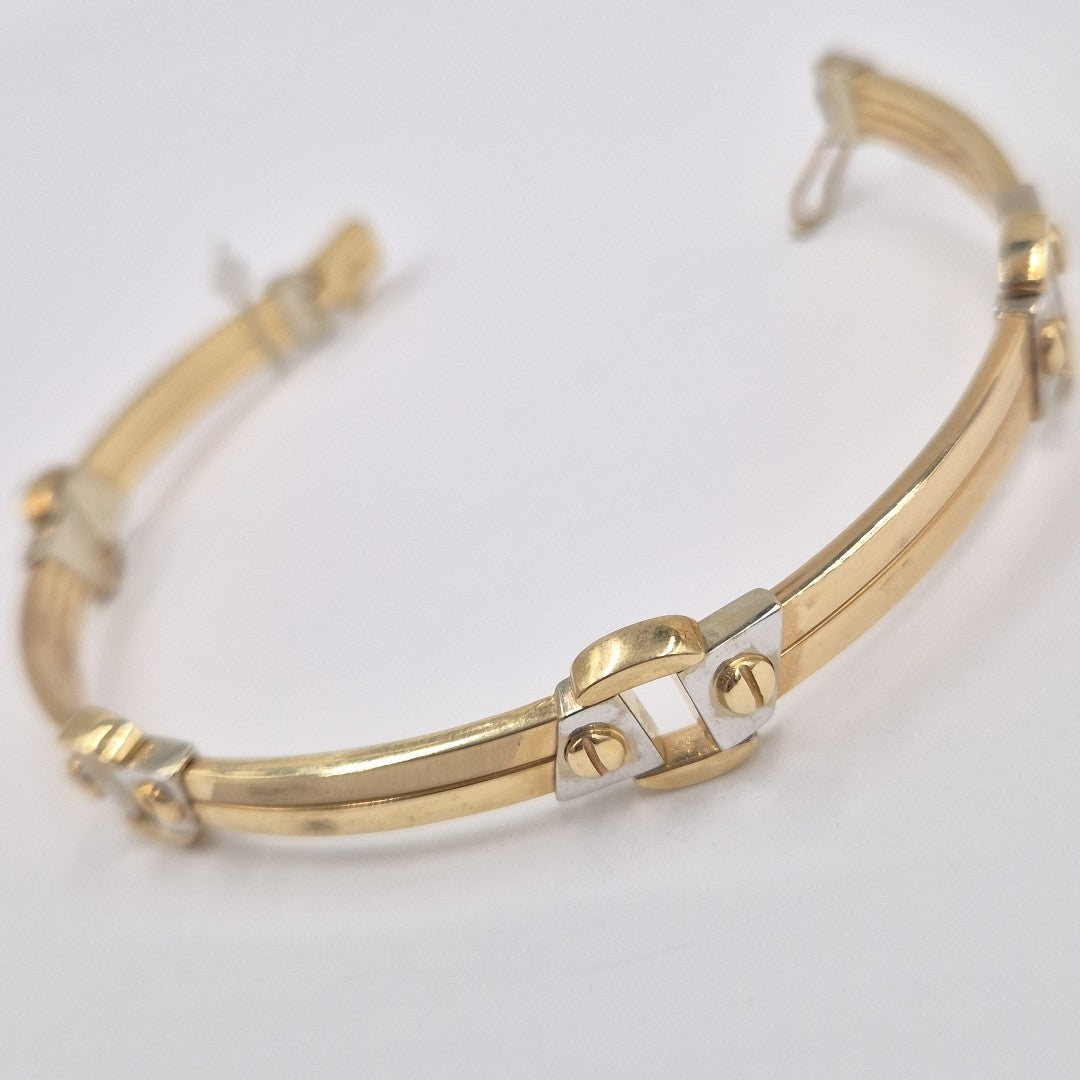 PULSERAS CABALLERO ORO 14K 19.9 (NUEVO)