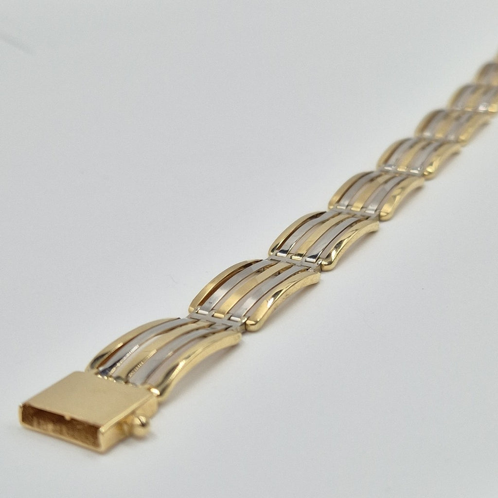 PULSERAS CABALLERO ORO 14K 18.4 (NUEVO)