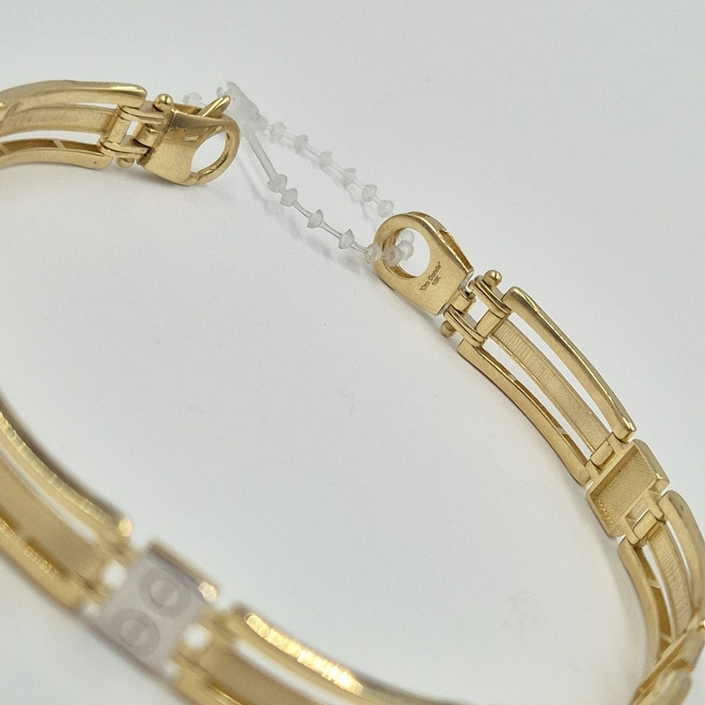 PULSERAS CABALLERO ORO 10K 10.8 (NUEVO)