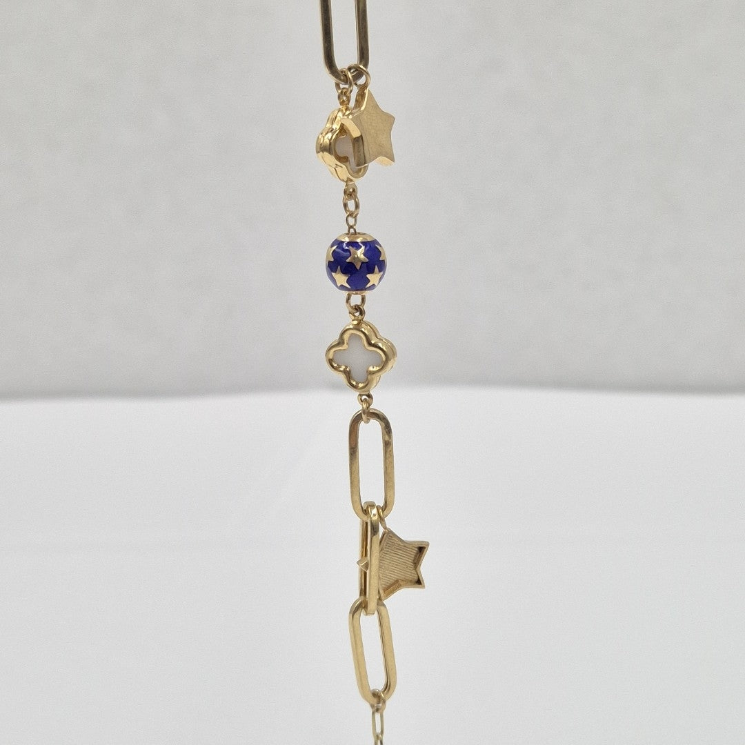 PULSERAS DAMA ORO 14K 7.5 (NUEVO)