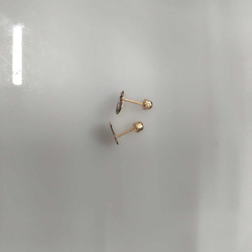 BROQUELES ORO 14K 1 (NUEVO)