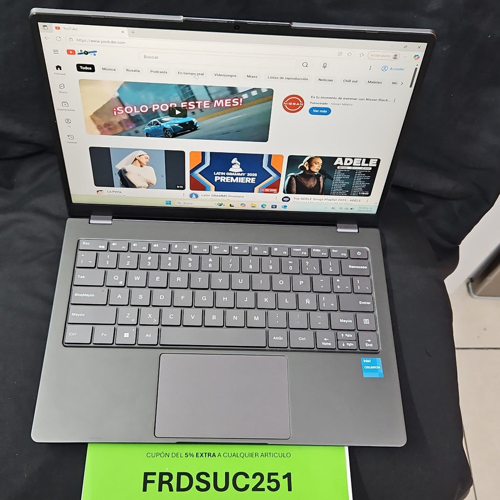 LAPTOP ATVIO CG14Q30M 128 GB SSD 4 GB RAM (SEMINUEVO)