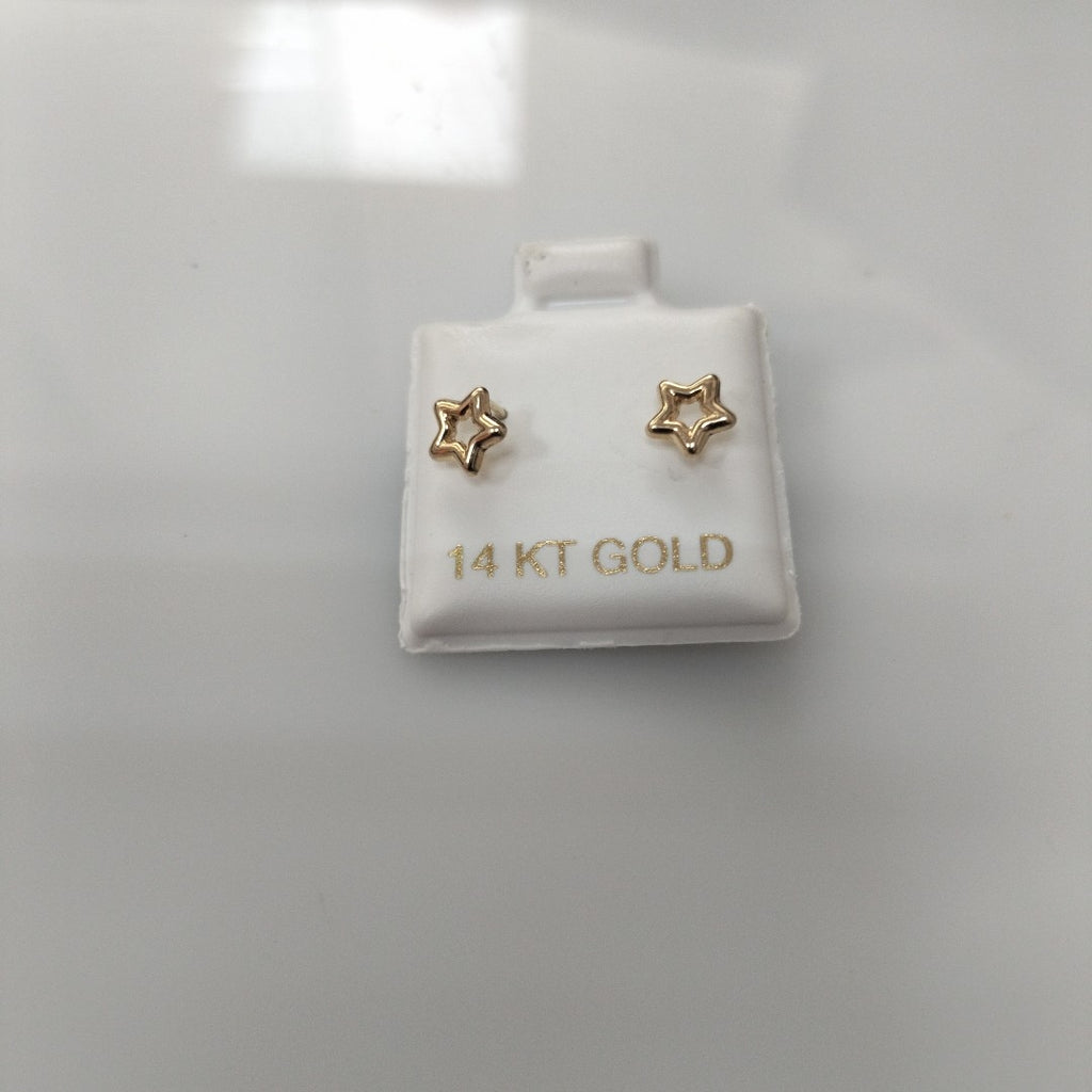 BROQUELES ORO 14K 1 (NUEVO)