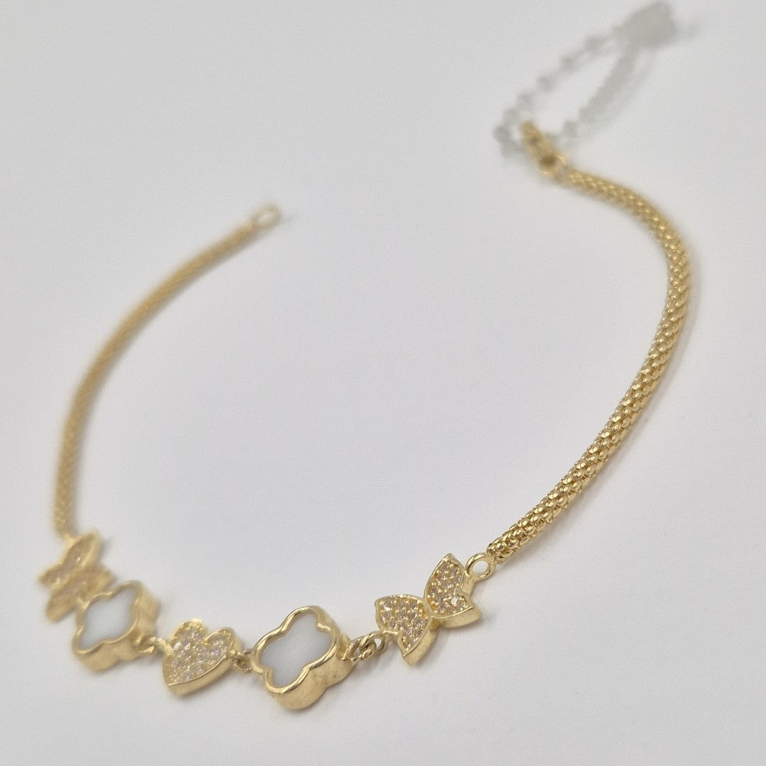 PULSERAS DAMA ORO 14K 4 (NUEVO)