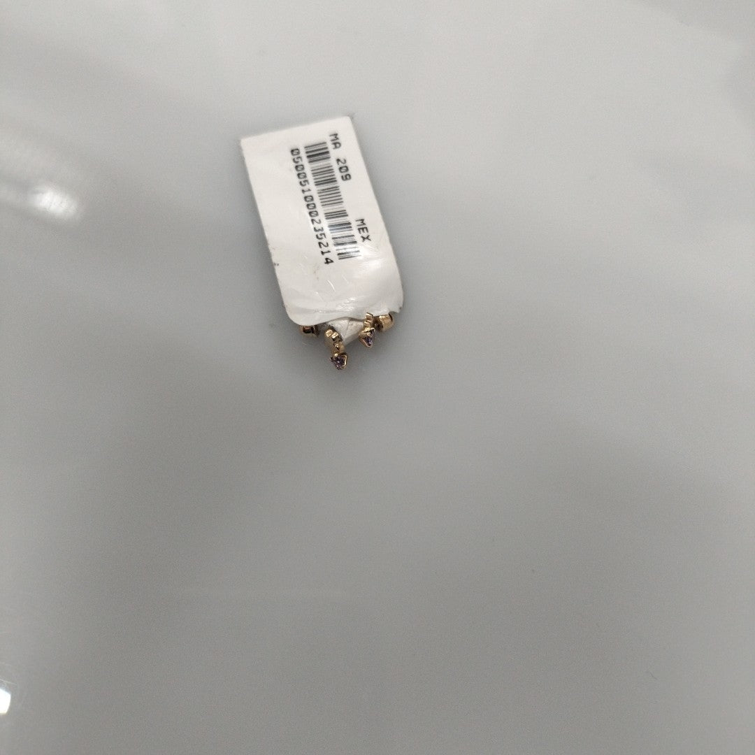 BROQUELES ORO 14K 1 (NUEVO)