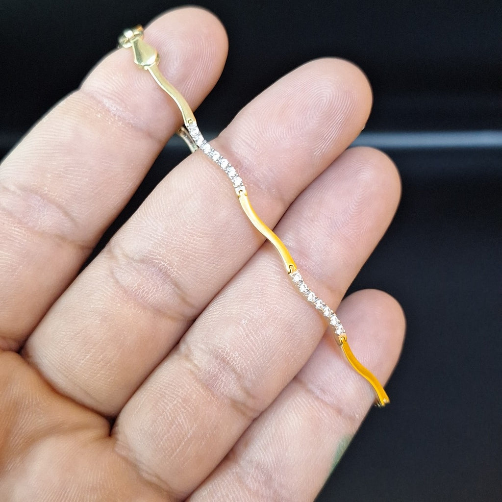 PULSERAS DAMA ORO 14K 3.6 (NUEVO)