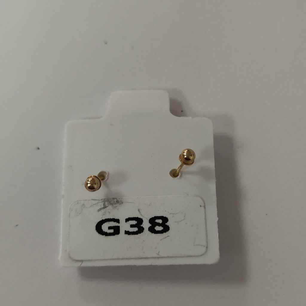 BROQUELES ORO 10K 1 (NUEVO)