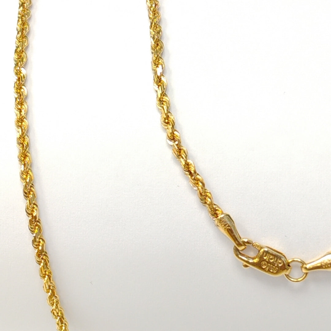 CADENAS TORSAL ORO 14K 7.6 (NUEVO)