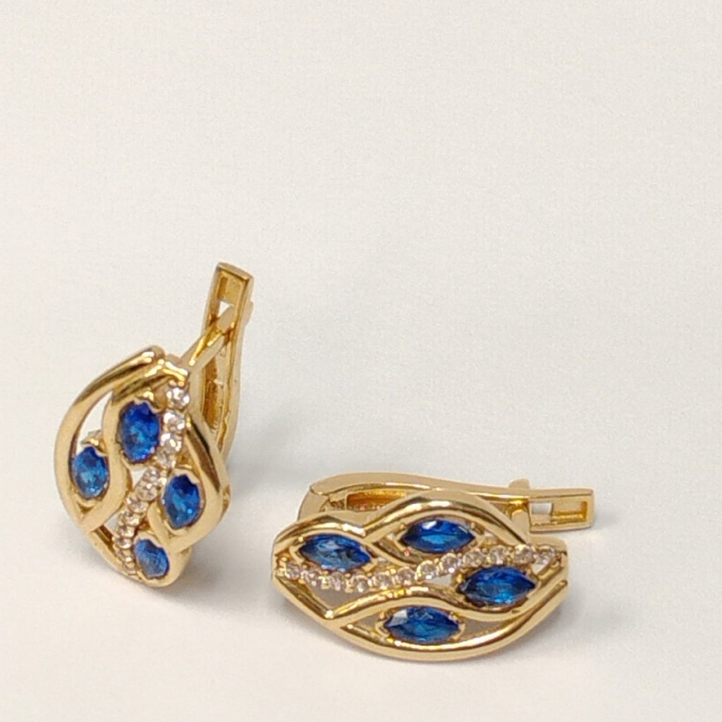 BROQUELES ORO 14K 3.7 (NUEVO)