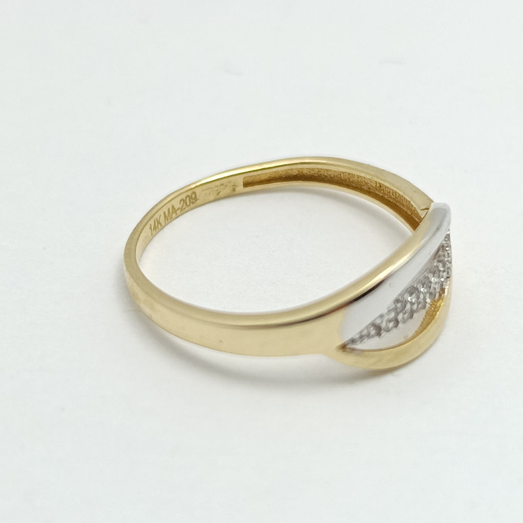 ANILLOS DAMA ORO 14K 1.5 (NUEVO)