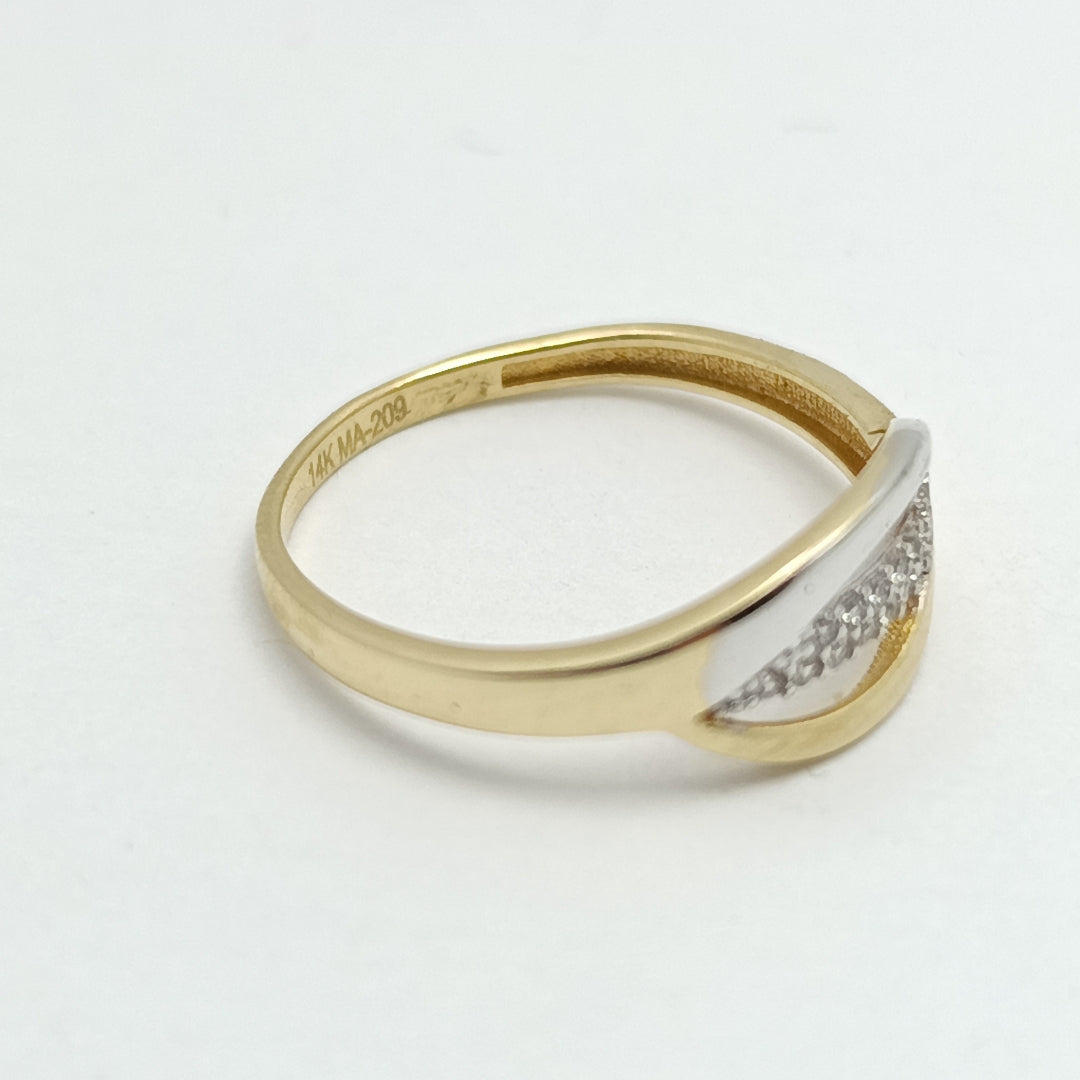 ANILLOS DAMA ORO 14K 1.5 (NUEVO)