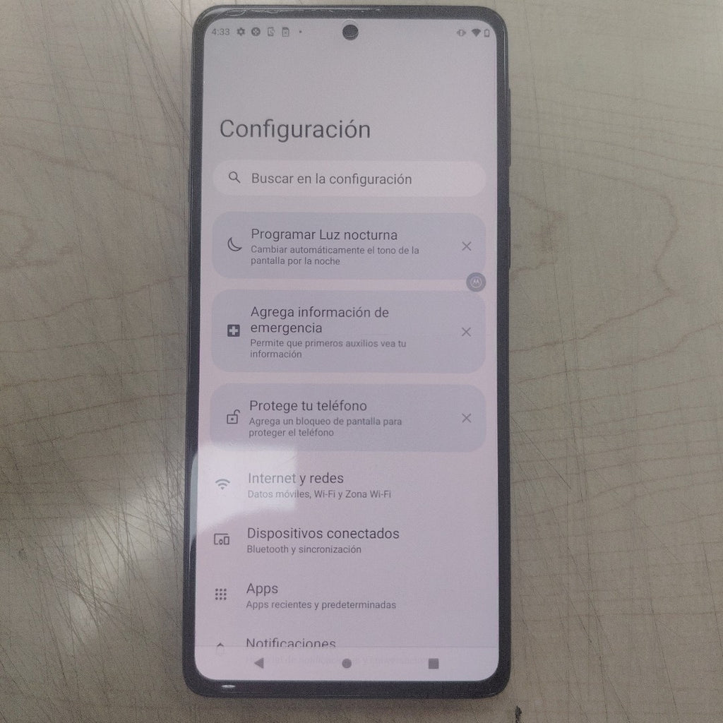 CELULAR MOTOROLA EDGE 20 XT2143-1 128 GB 6 GB RAM (SEMINUEVO)
