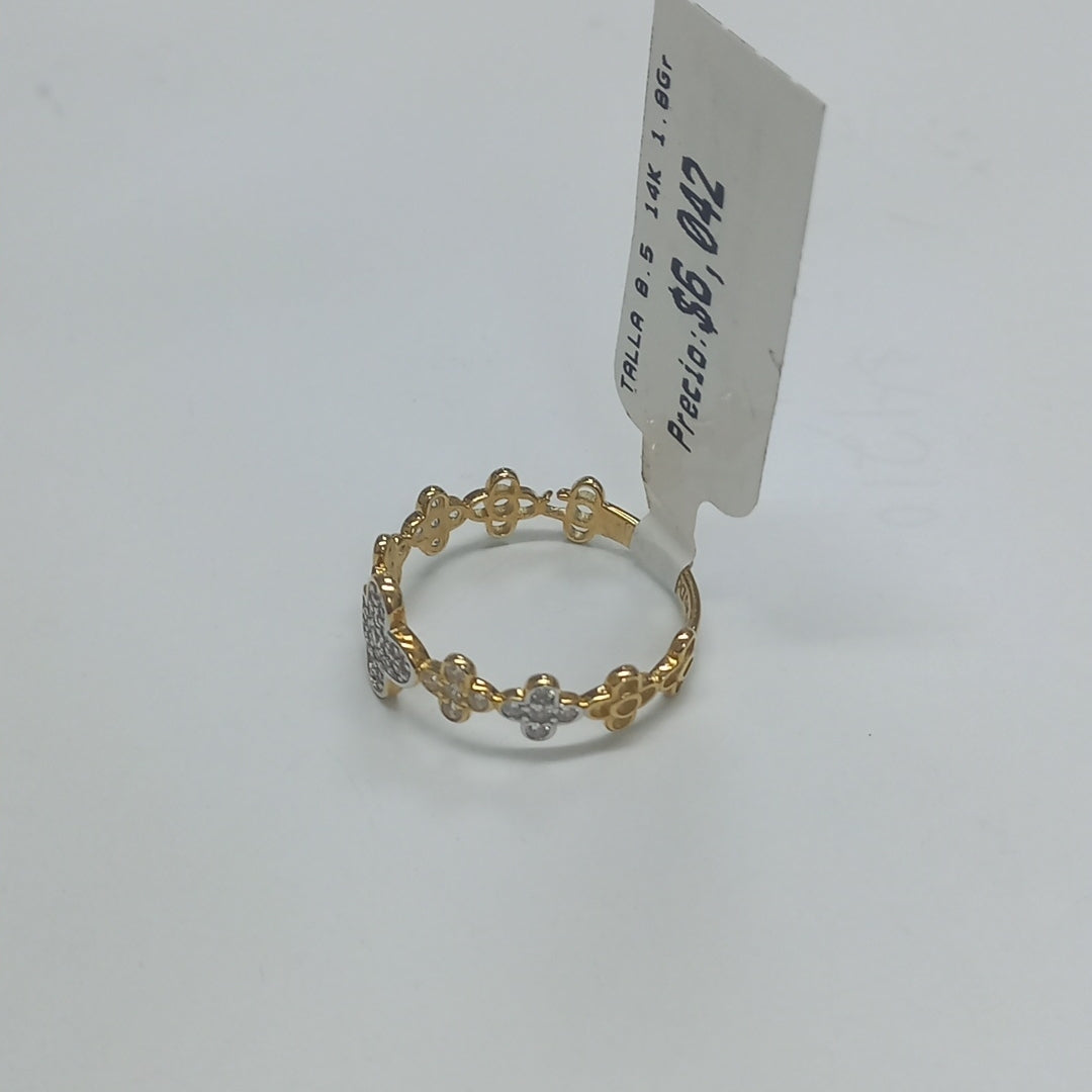 ANILLOS DAMA ORO 14K 1.8 (NUEVO)