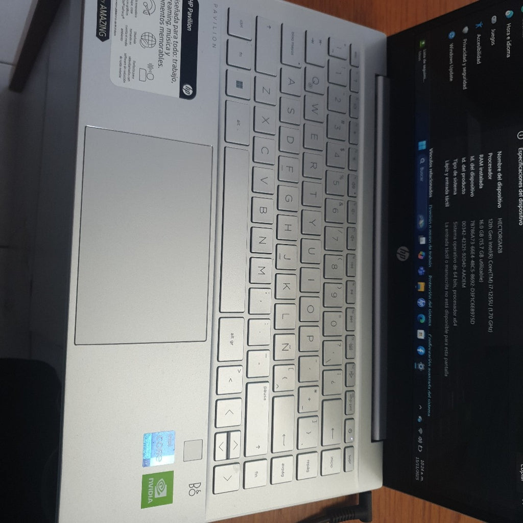 LAPTOP HP PAVILION 14-DV2008LA (2022) 1 TB SSD 16 GB RAM (SEMINUEVO)