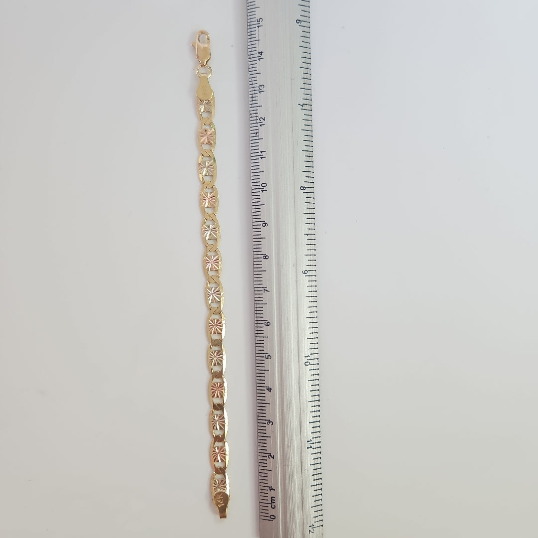 PULSERA TEJIDO MARINERO 6.51GR 16 CM (NUEVO)