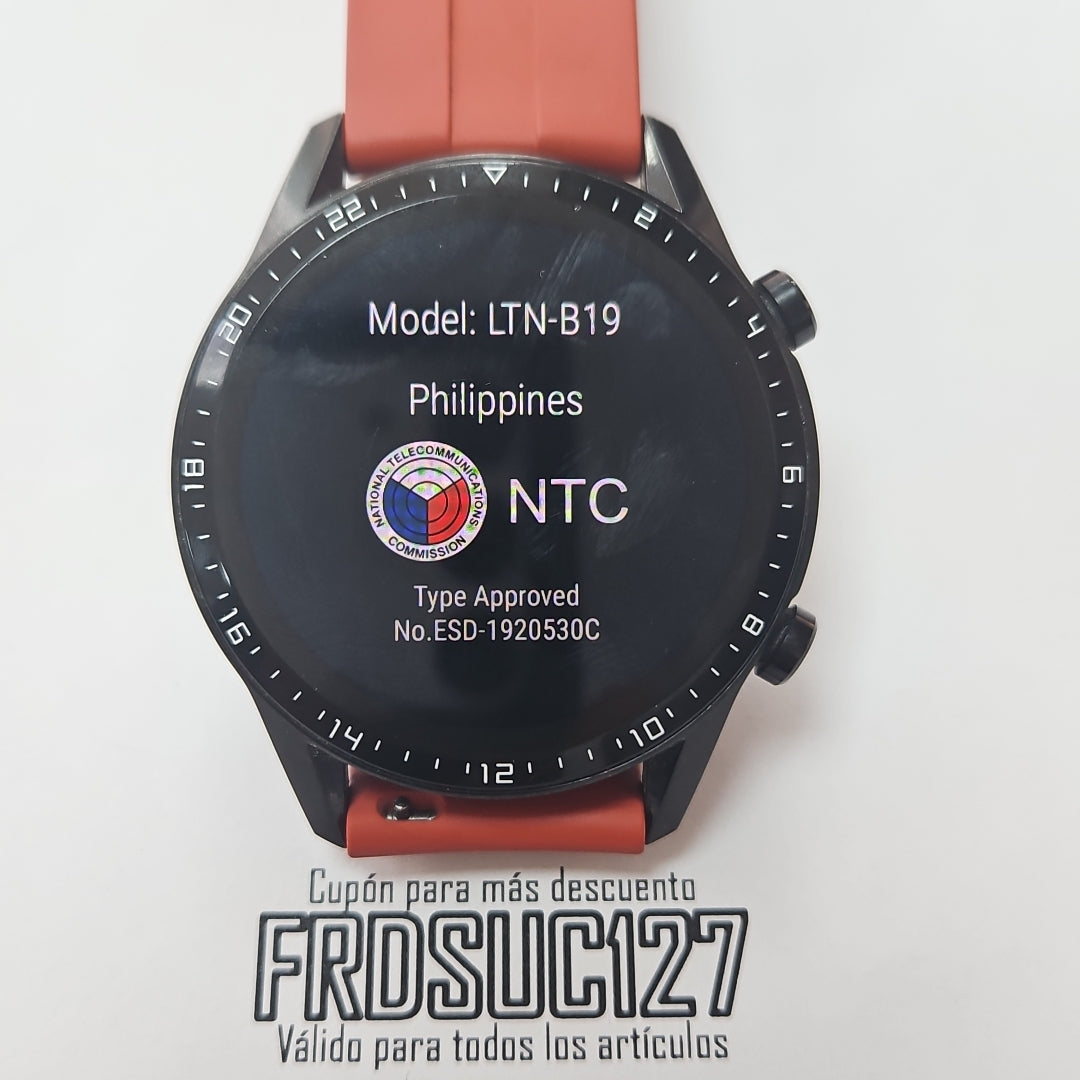 SMARTWATCH HUAWEI WATCH GT 2 SPORT LTN-B19  46 MM BLUETOOTH (SEMINUEVO)