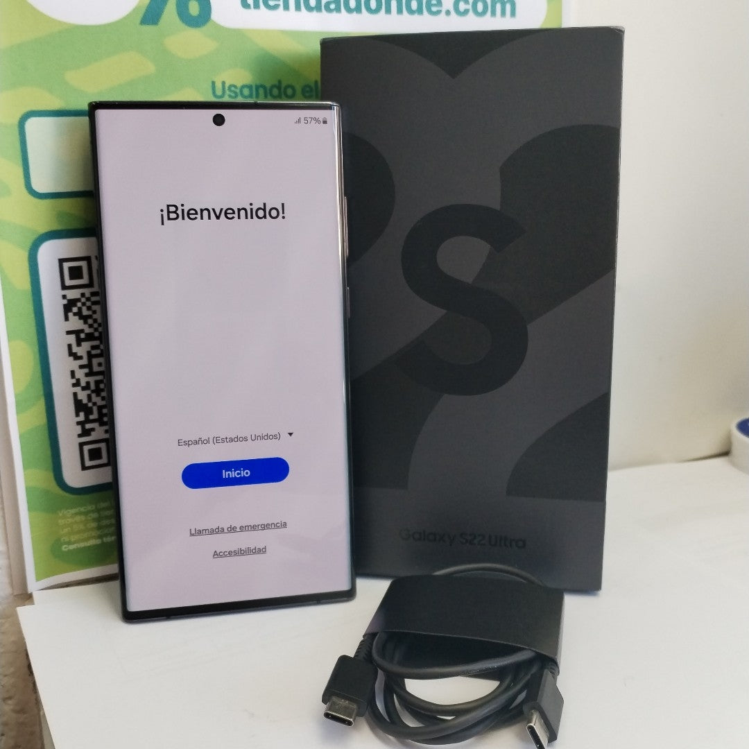 CELULAR SAMSUNG GALAXY S22 ULTRA SM-S908E 256 GB 12 GB RAM (SEMINUEVO)
