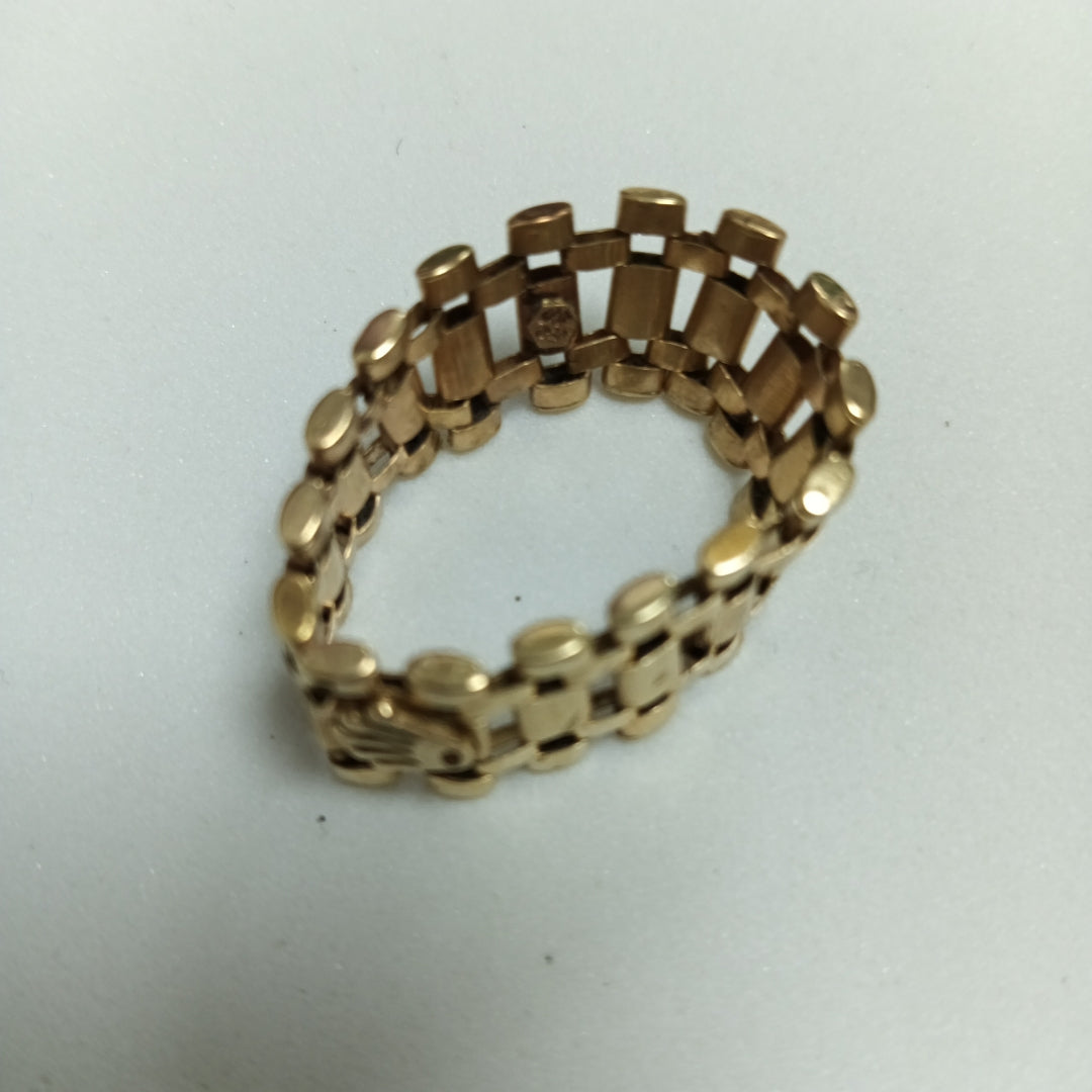 ANILLO. ORO. 14 K 4 GRMS (SEMINUEVO)