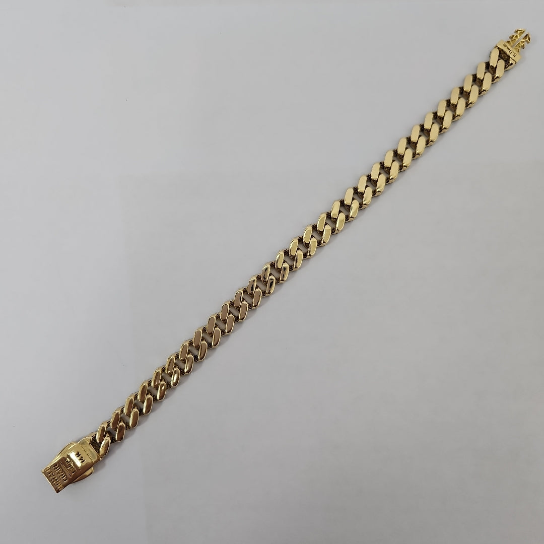 PULSERA MONACO ORO 14K 13 (NUEVO)