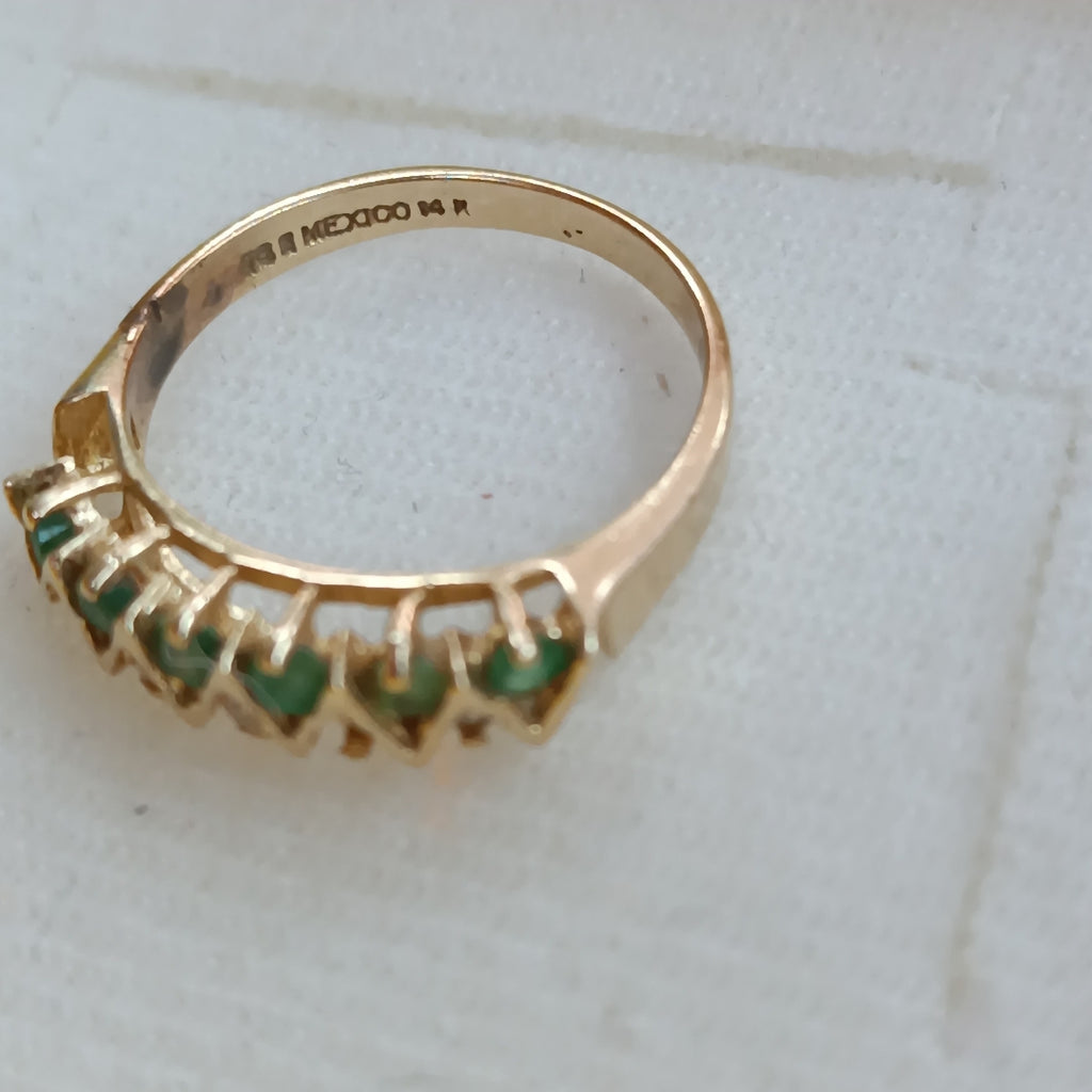 ANILLO ORO 14 K 2,20 GRMS (SEMINUEVO)