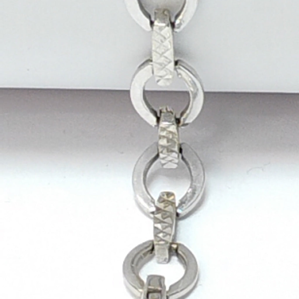 PULSERA. ORO BLANCO. 10 K 7 GRMS (SEMINUEVO)