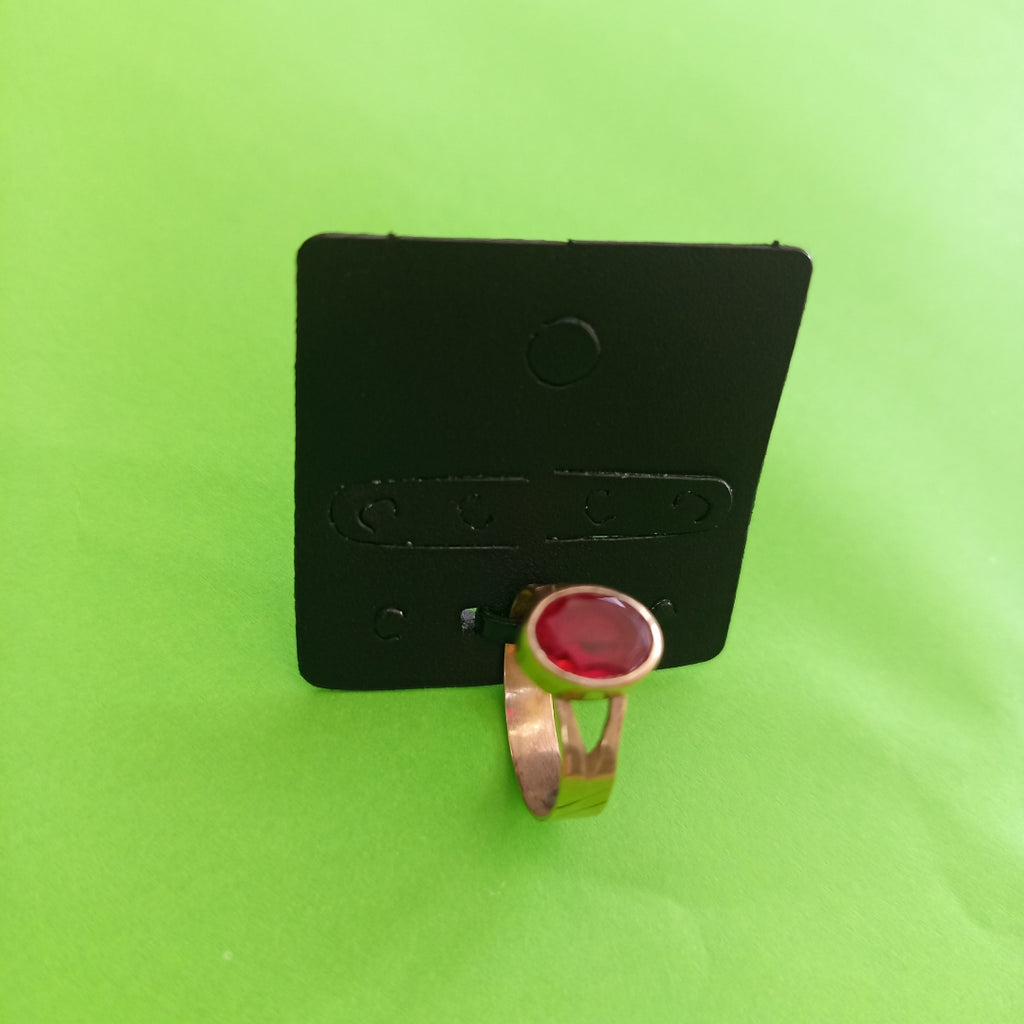 K1 2,40 GRMS 8 K ESPECIFICACIONES COMPLEMENTARIAS ANILLITO CON PIEDRA DE COLOR R (SEMINUEVO)