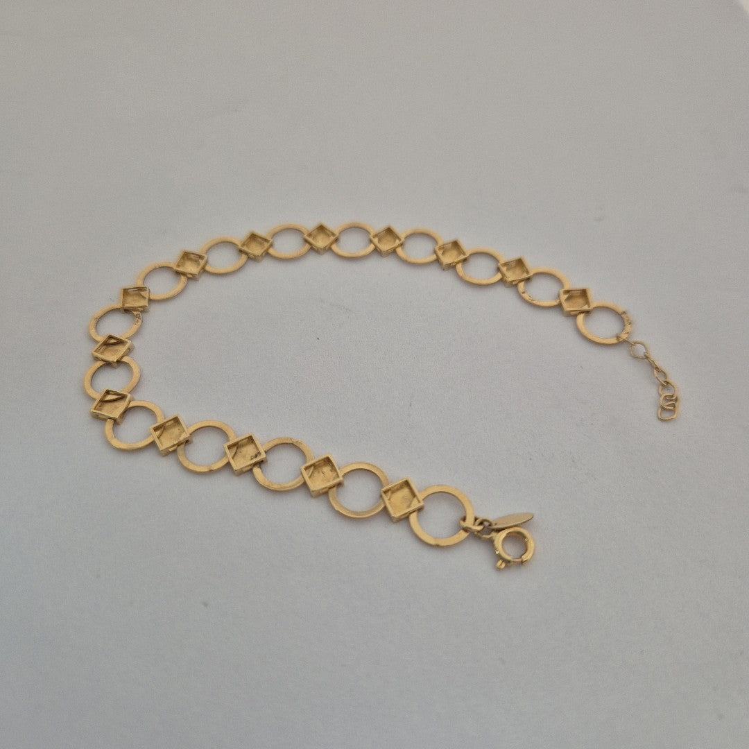 PULSERAS DAMA ORO 14K 3.7 (NUEVO)