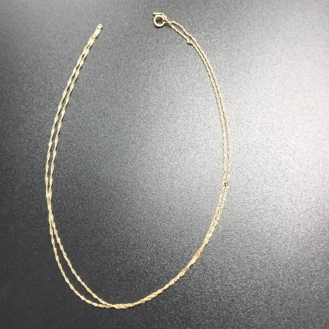 CADENA. ORO. 14 K 1.2 GRMS (SEMINUEVO)