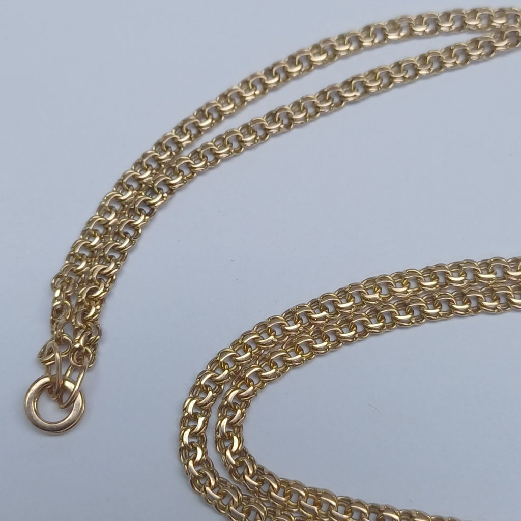 CADENA. ORO. 8 K 11.4 GRMS (SEMINUEVO)