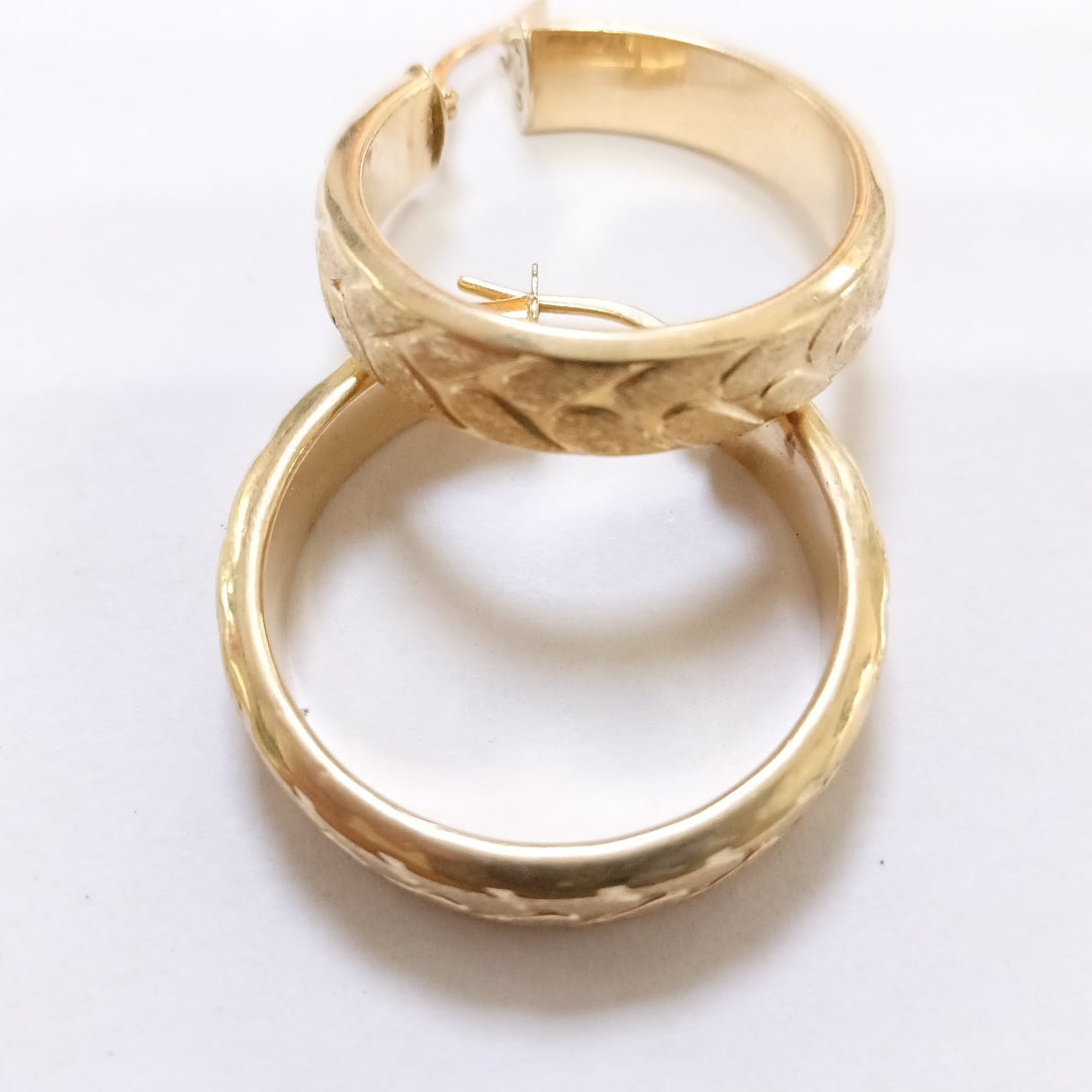 ARRACADAS PAR. ORO. 14 K 3.8 GRMS (SEMINUEVO)