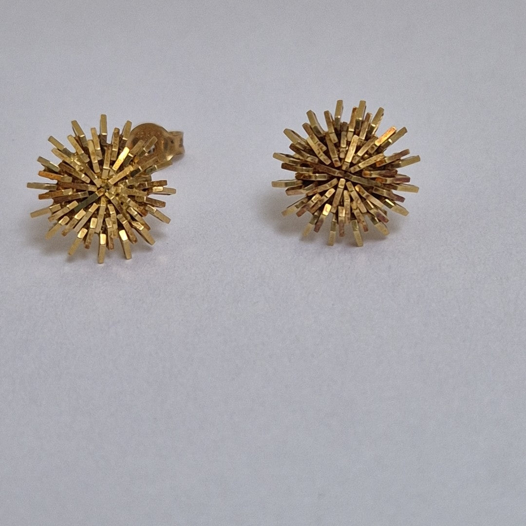 BROQUELES PAR. ORO. 18 K 3.2 GRMS (SEMINUEVO)