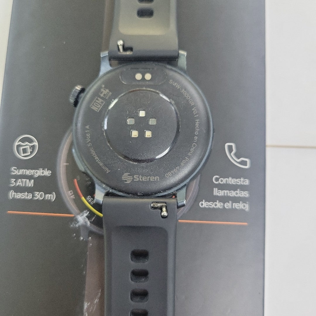 SMARTWATCH STEREN SMS-3000GR 22 MM BLUETOOTH (SEMINUEVO)