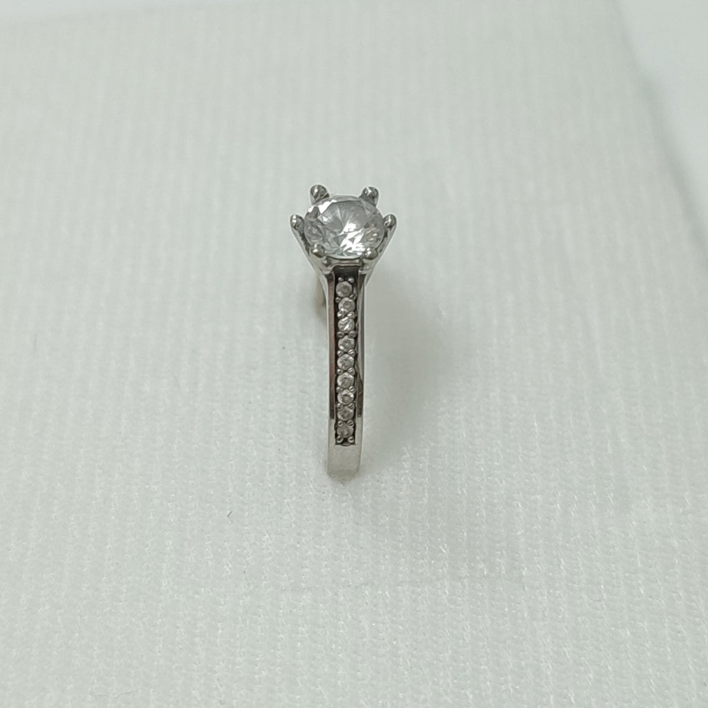 ANILLITO ORO BLANCO 14 K 2,20 GRMS (SEMINUEVO)