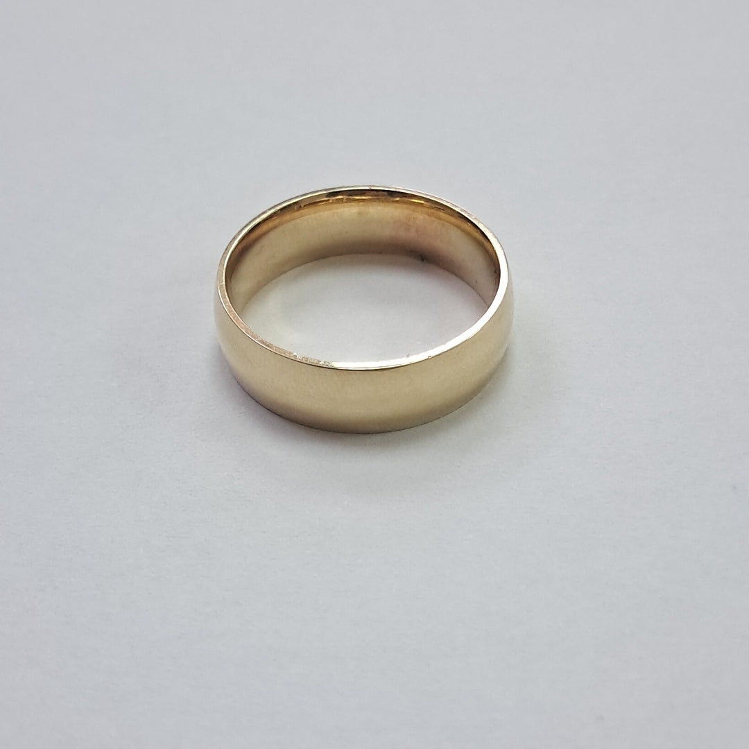 K1 3,60 GRMS 14 K ESPECIFICACIONES COMPLEMENTARIAS ARGOLLA DE MATRIMONIO LISA (SEMINUEVO)