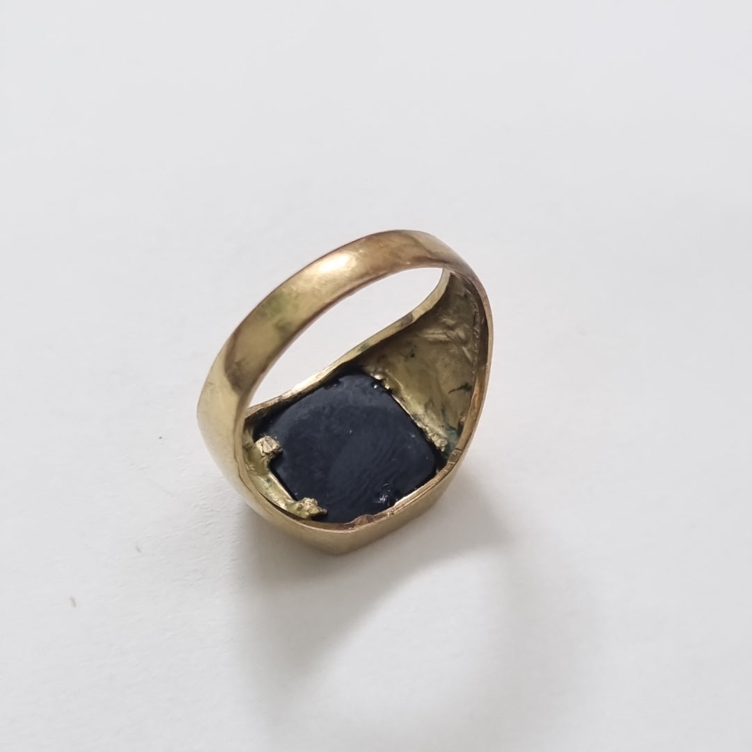 ANILLO. ORO. 10 K 3.9 GRMS (SEMINUEVO)