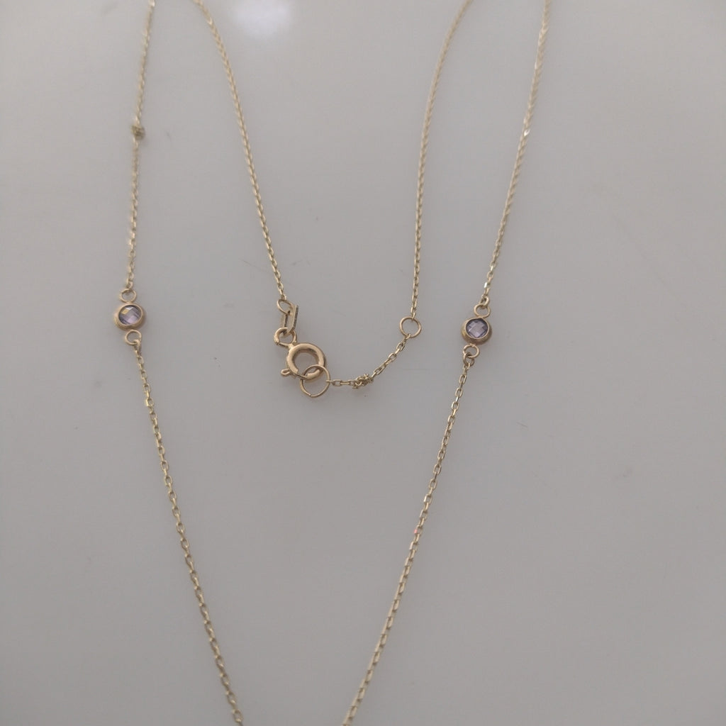 GARGANTILLA. ORO. 10 K 1.6 GRMS (SEMINUEVO)