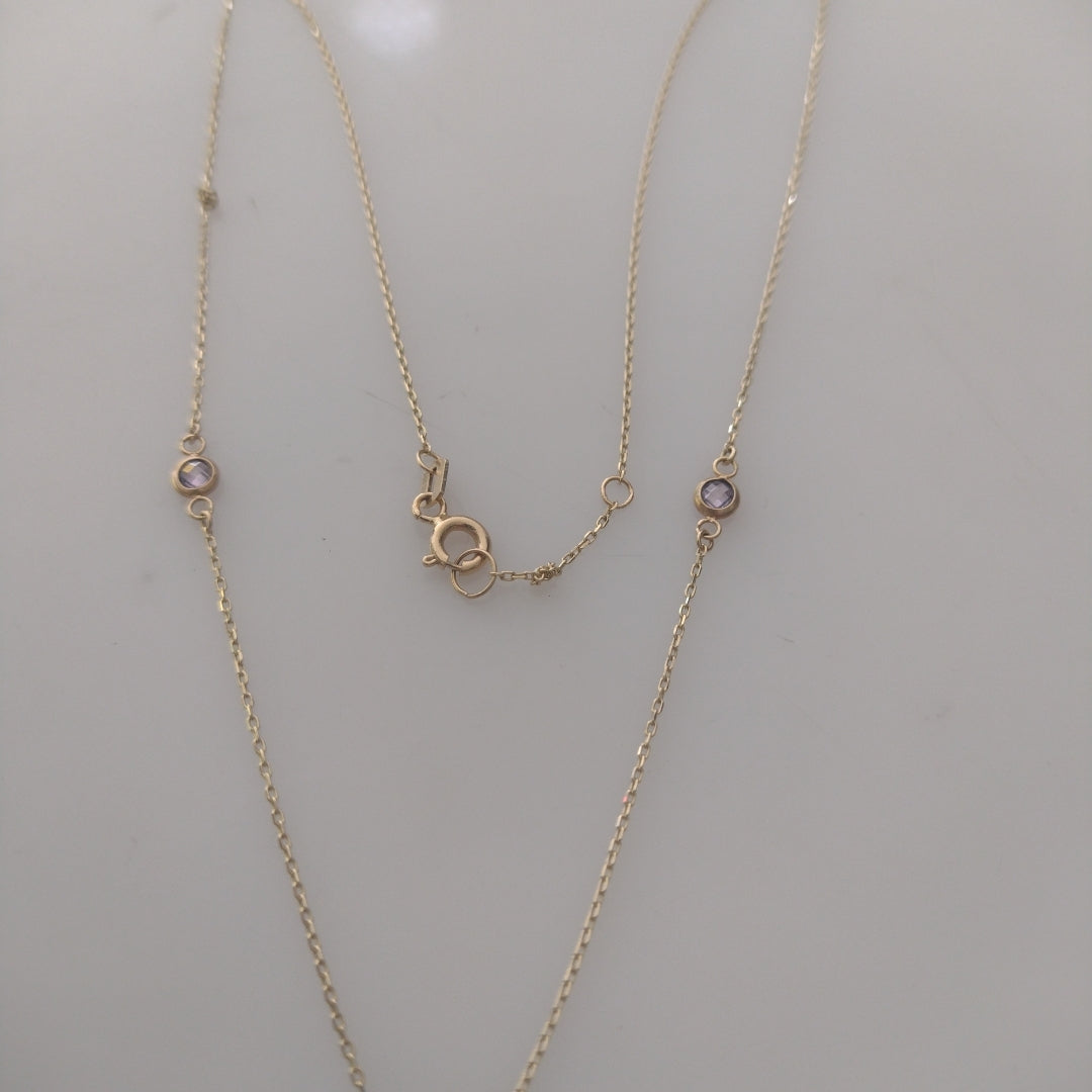 GARGANTILLA. ORO. 10 K 1.6 GRMS (SEMINUEVO)