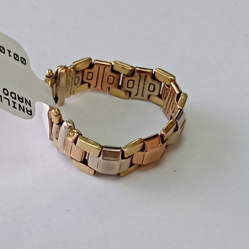 ANILLO ORO,ORO COMBINADO 14 K 3,50 GRMS (SEMINUEVO)