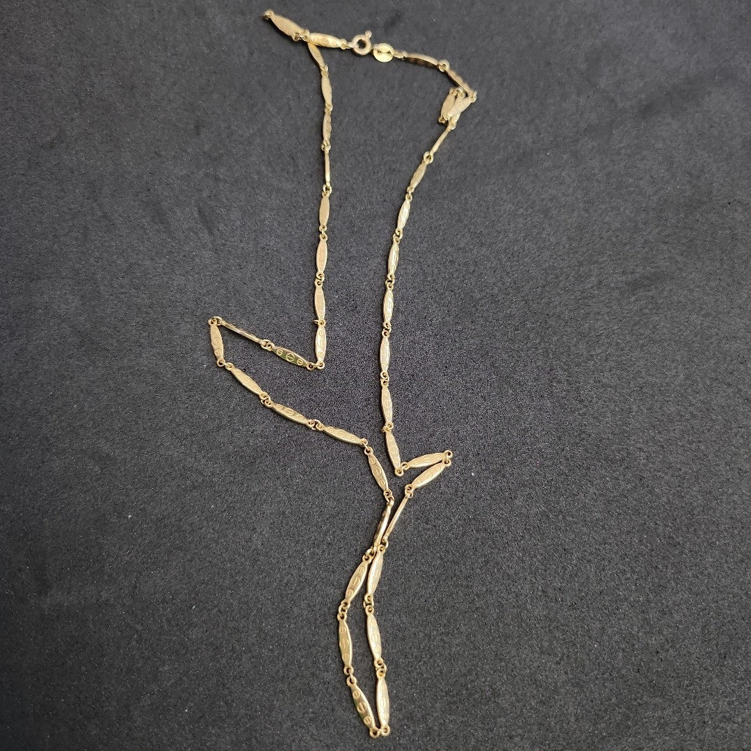 CADENA. ORO. 14 K 9.2 GRMS (SEMINUEVO)