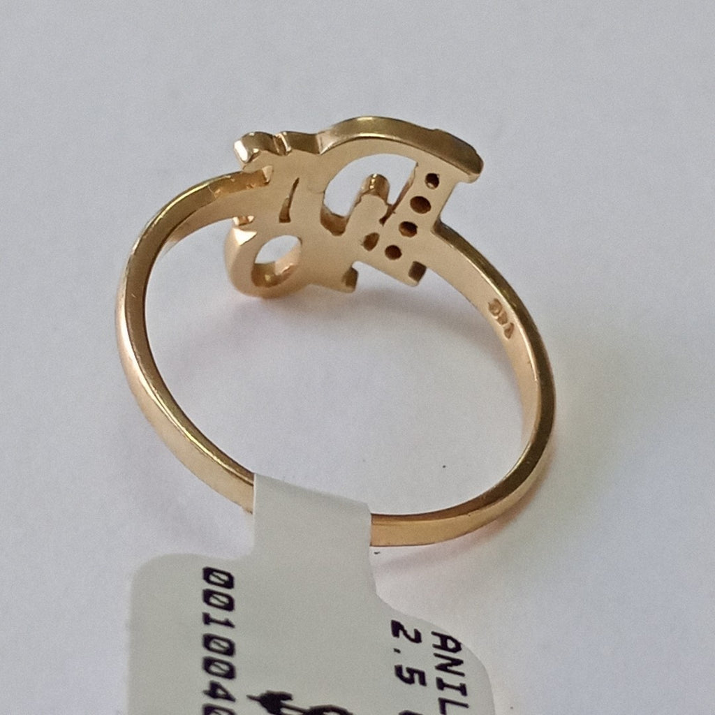 ANILLITO. ORO. 14 K 2.5 GRMS (SEMINUEVO)