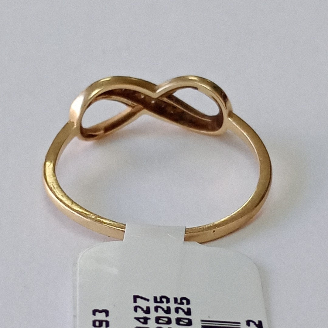 K1 1,40 GRMS 14 K ESPECIFICACIONES COMPLEMENTARIAS ANILLITO VENDIBLE DE INFINITO (SEMINUEVO)