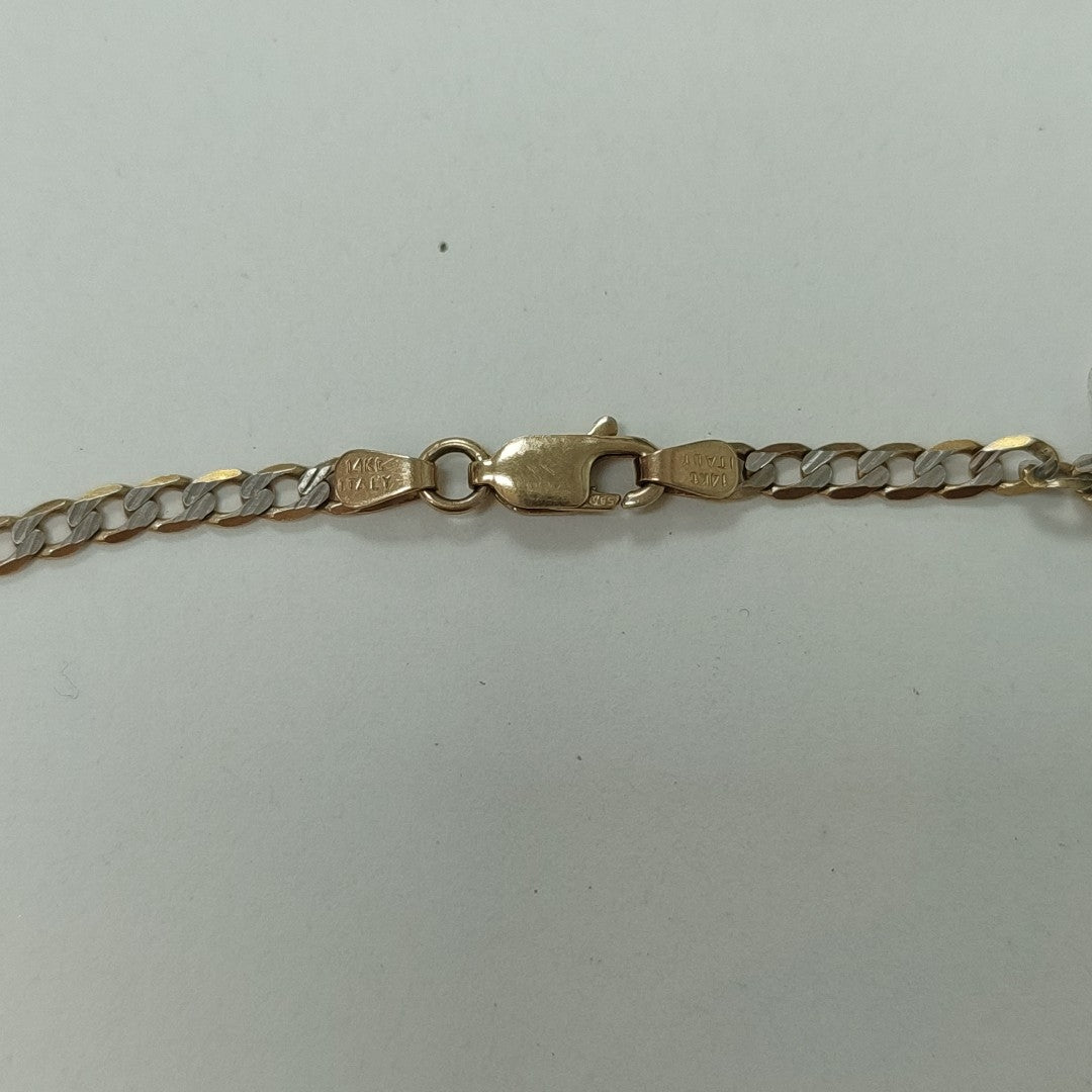 CADENA ORO,RODIADO 14 K 6,60 GRMS (SEMINUEVO)