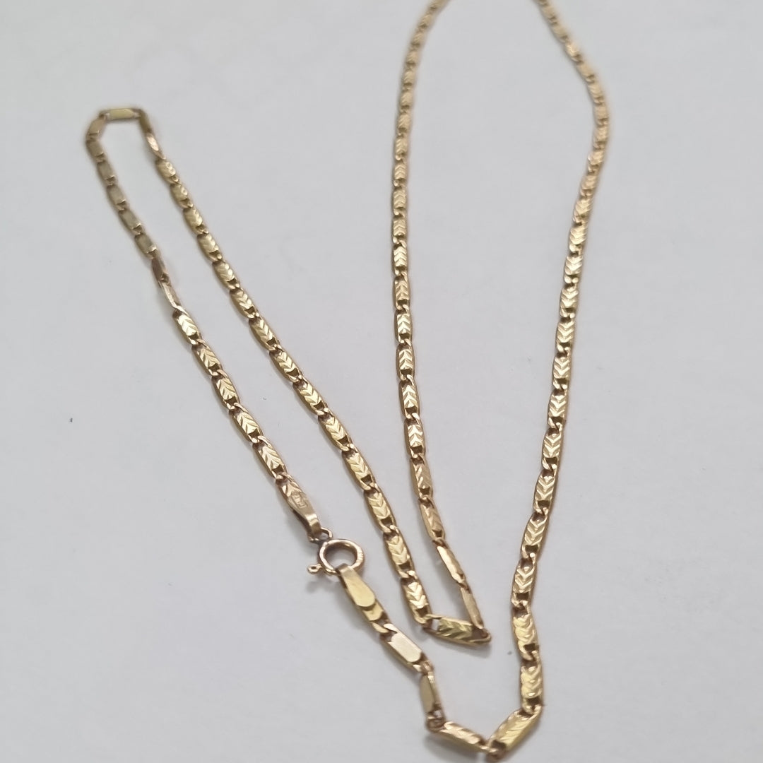 CADENA. ORO. 14 K 5.3 GRMS (SEMINUEVO)